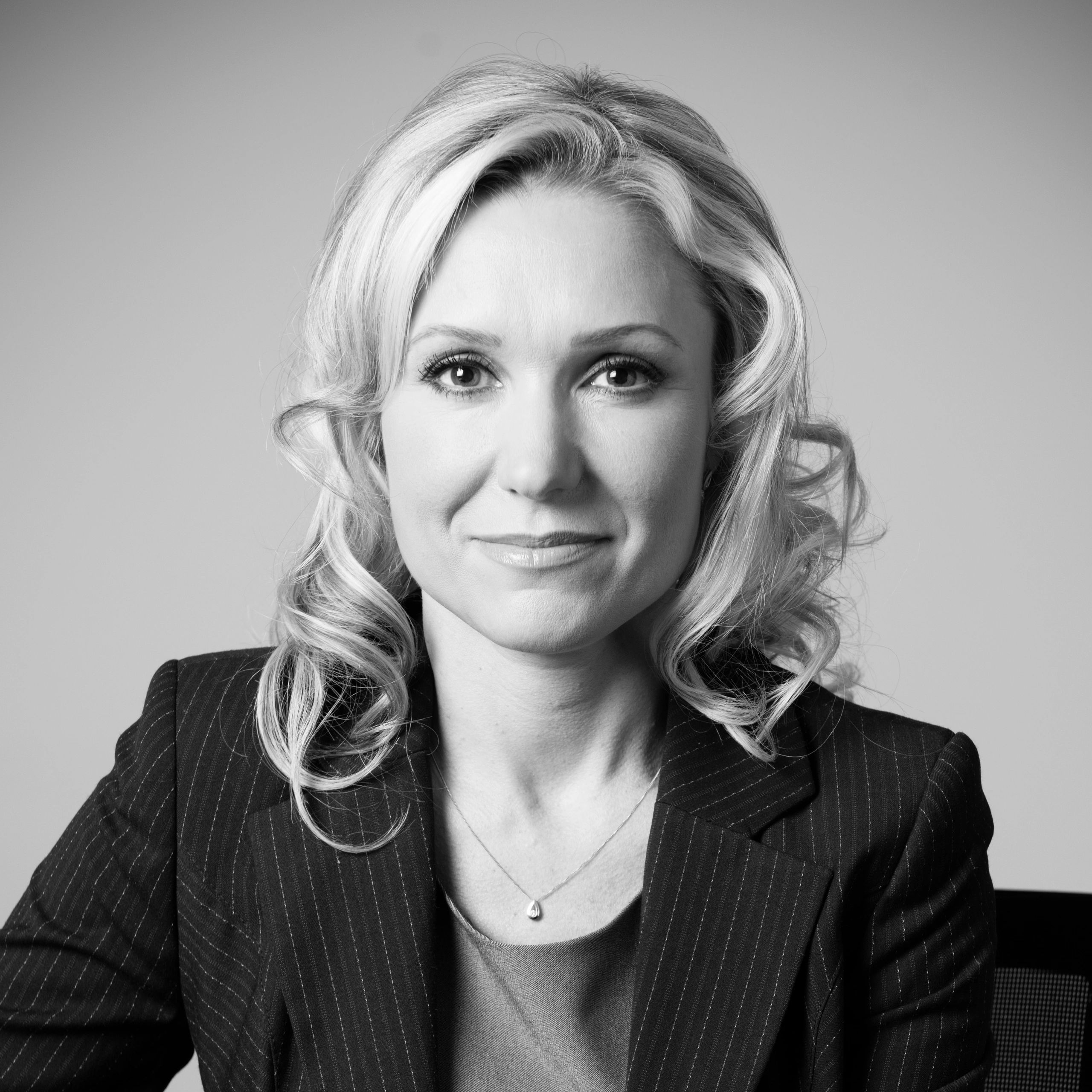 Professional headshot of a female attorney