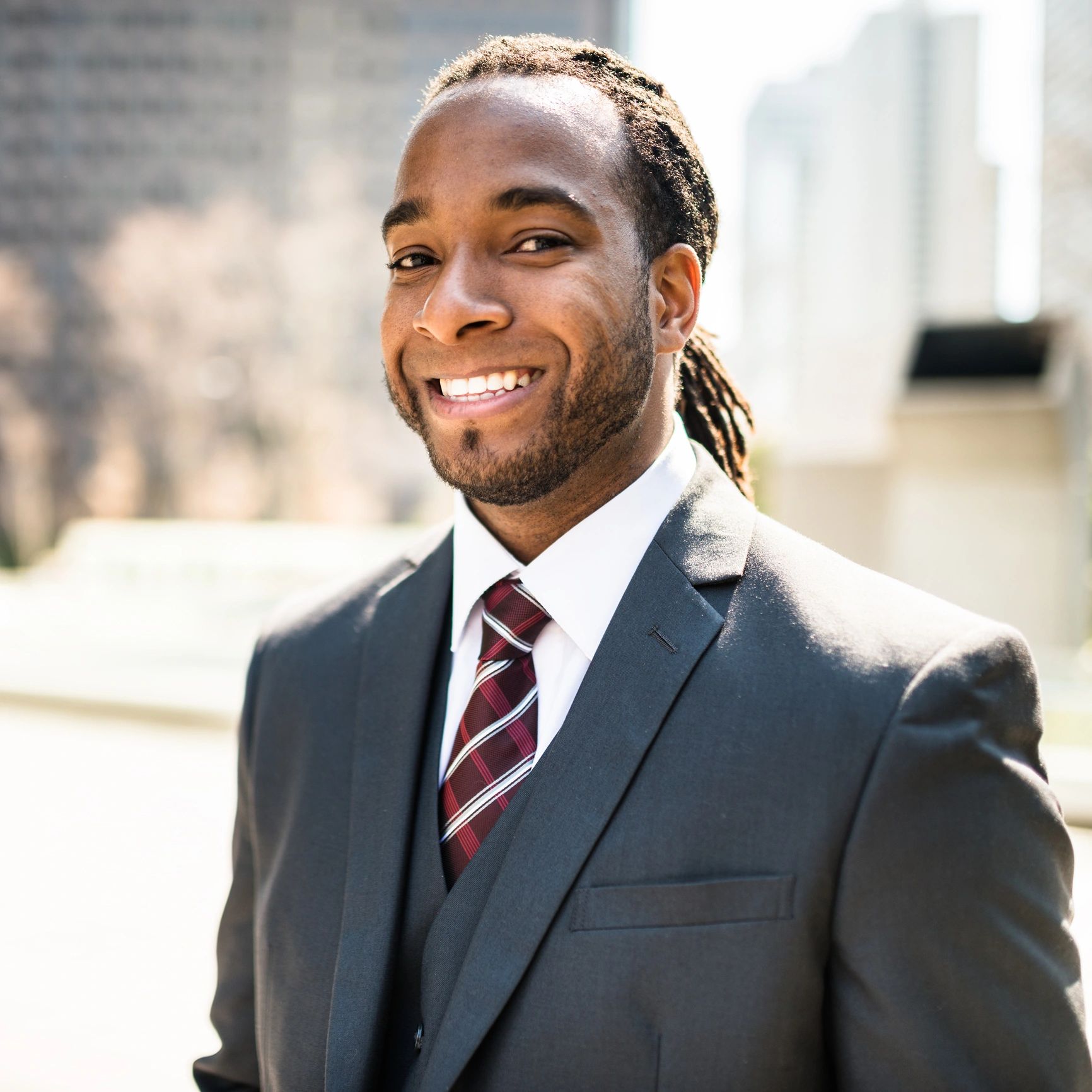 Professional headshot of an attorney